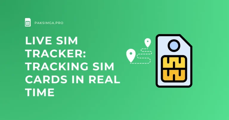 Live SIM Tracker: Tracking SIM Cards in Real Time